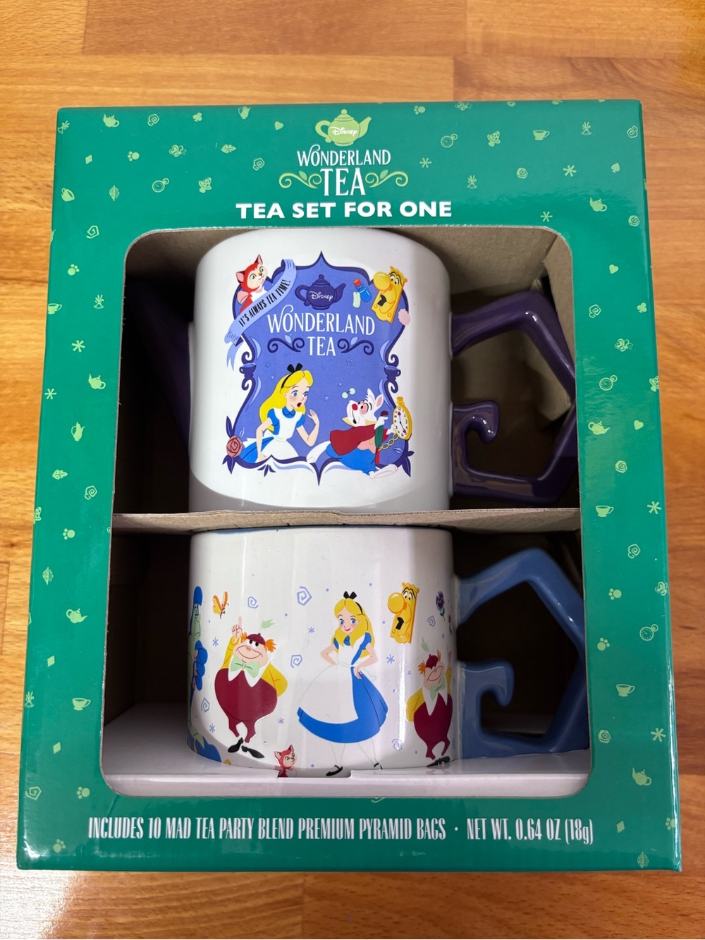 Disney Wonderland Tea Set For One Alice In Wonderland Gift Set New In Box